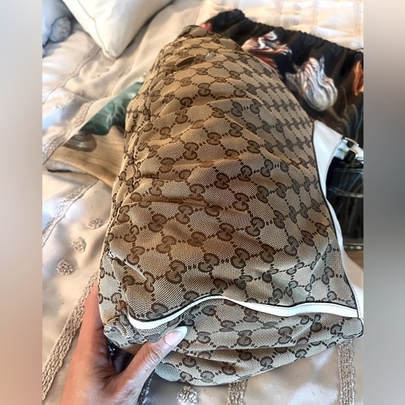 Gucci Canvas Abbey D-Ring Hobo Shoulder Bag - Picture 10 of 16